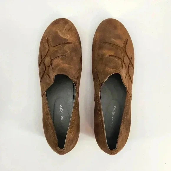 ANNE ROSS LEATHER SLIP  ON - Picture 4 of 5